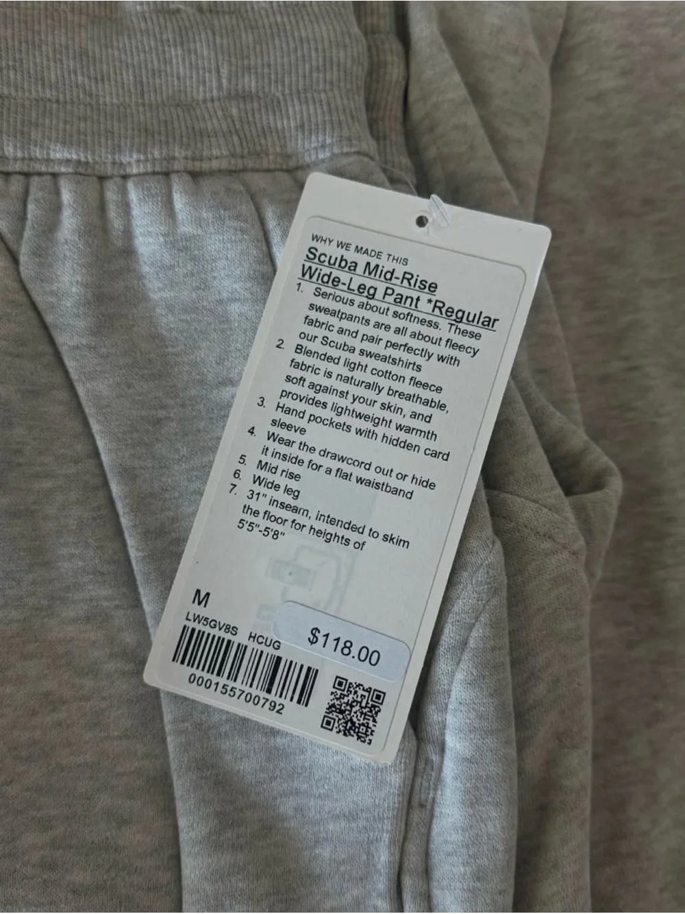 lululemon athletica cozy heather