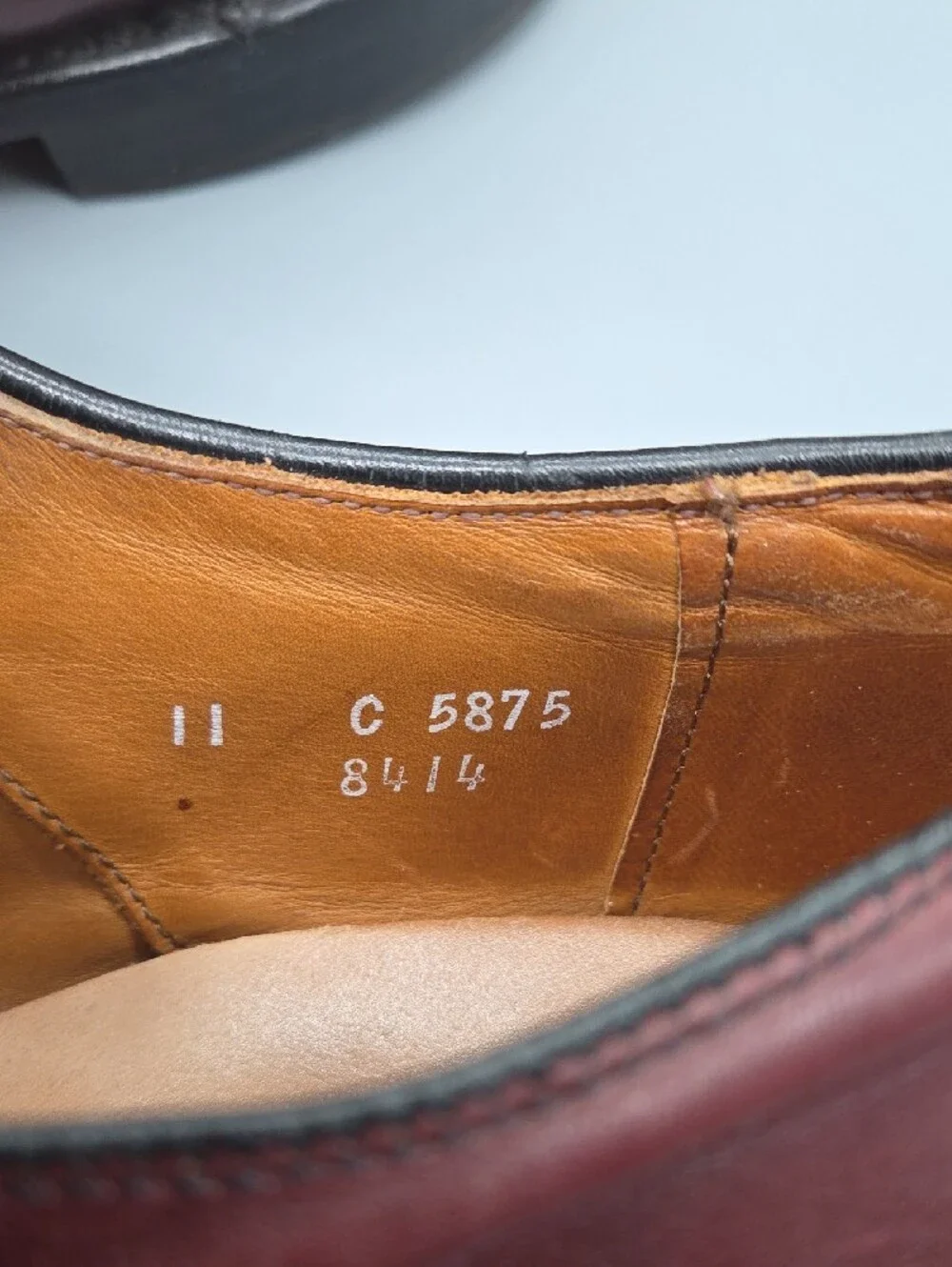 Allen Edmonds elegant burgundy