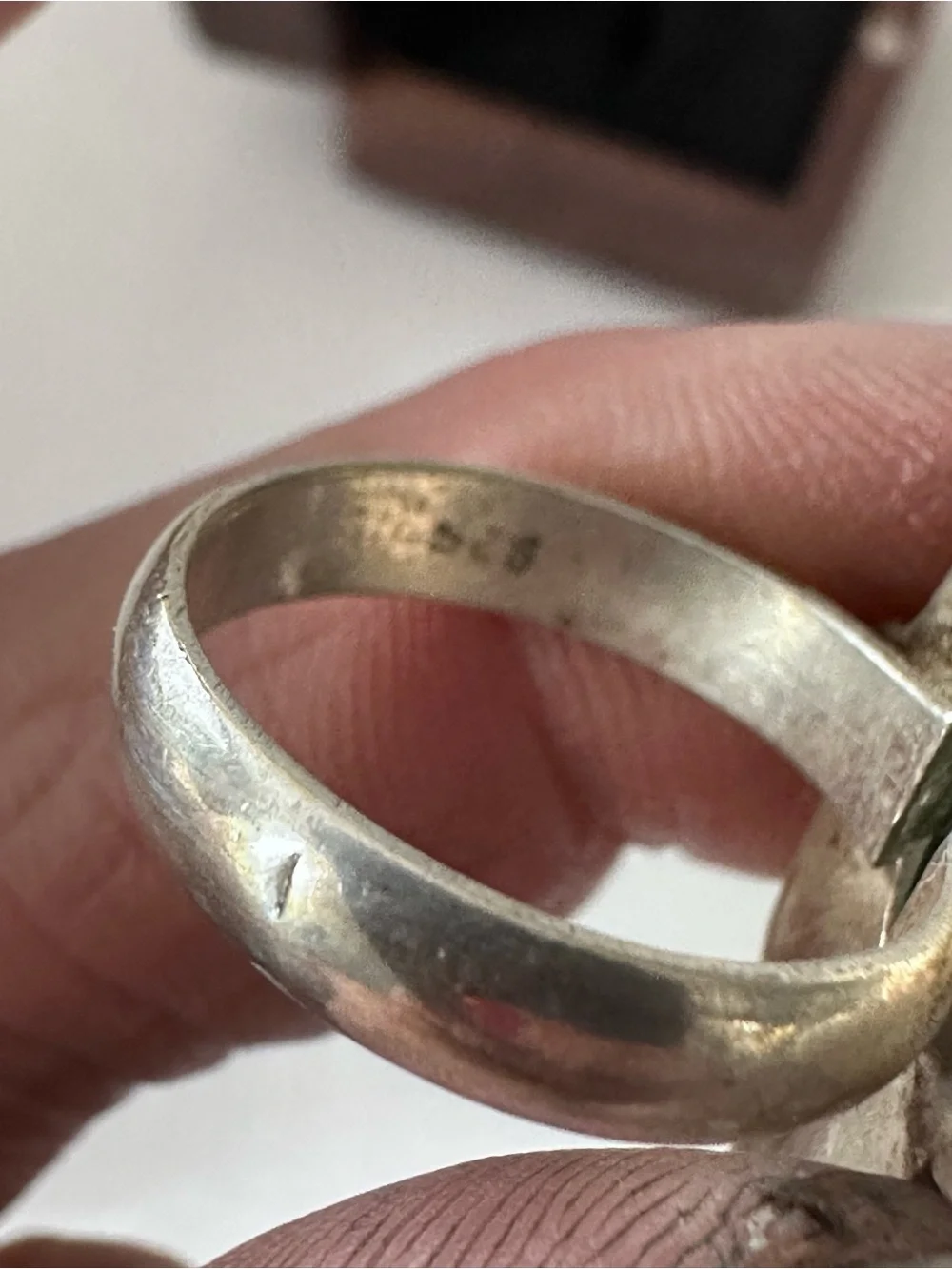 STERLING TURQUOISE RING SIZE 7
