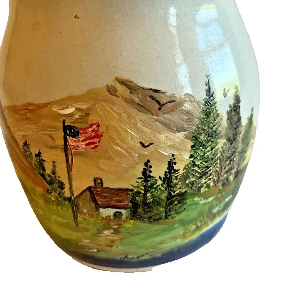 USA pottery hand