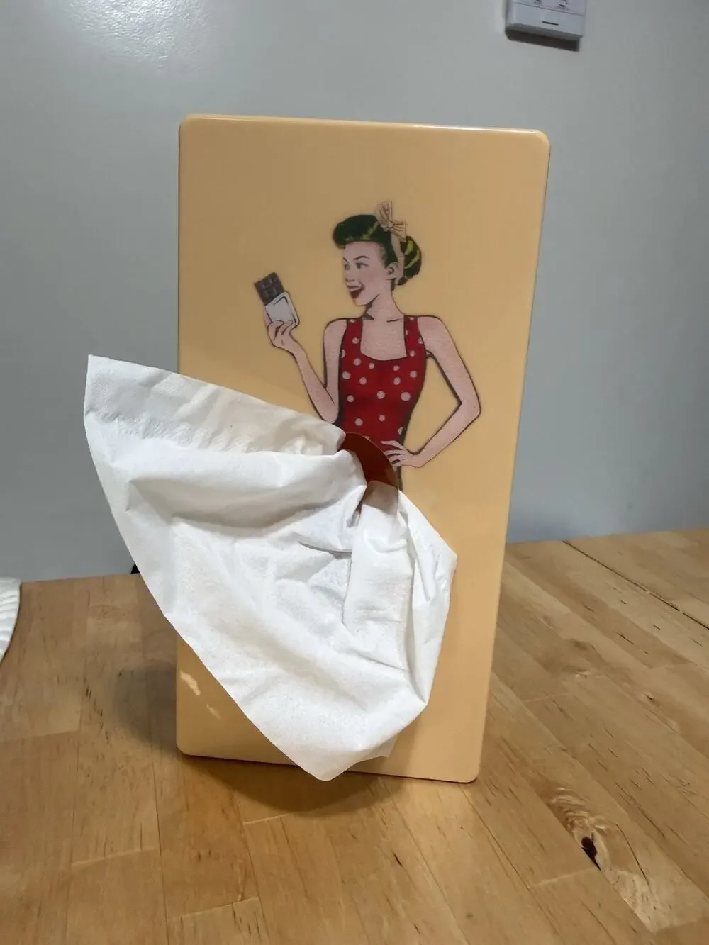 Flying Skirt Tissue Box Cover 