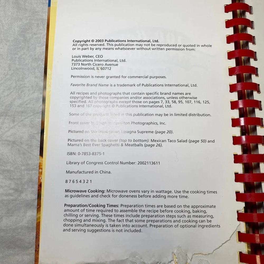 Publications International this pre