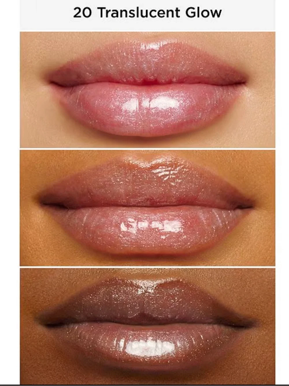 🌻 Clarins 20 Translucent Glow Lip Perfector Peptide-Plumping Lip Gloss New 5ml