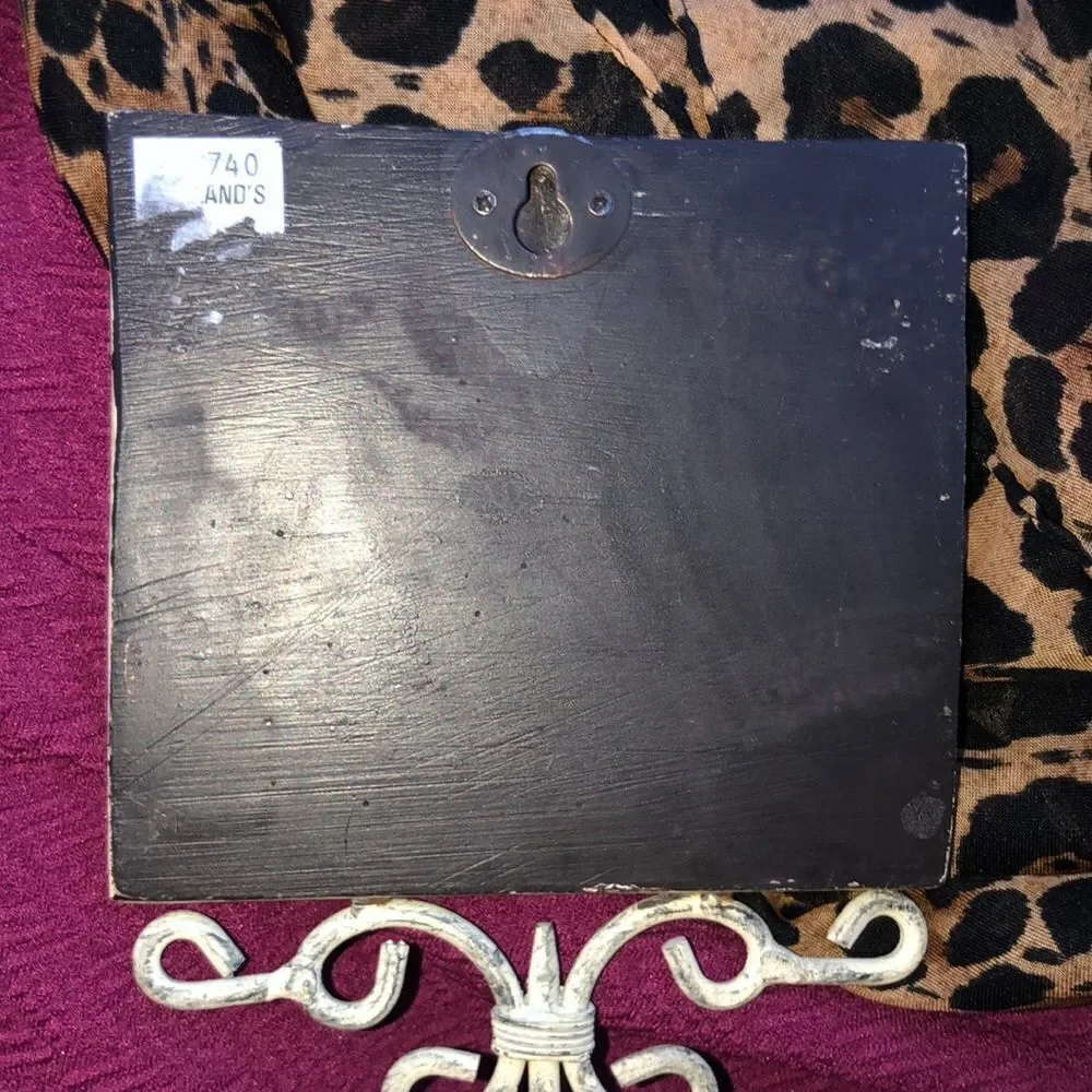 Kirklands Shabby Chic Merlot Hanger
