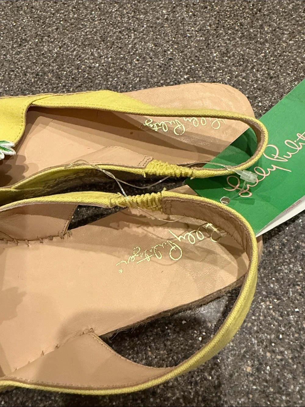 Lilly Pulitzer bright yellow