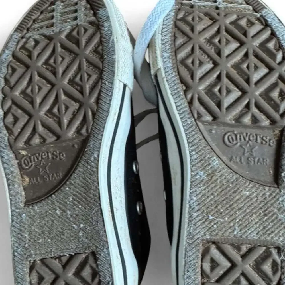 Converse All Star Youth Low Top Sneakers Black