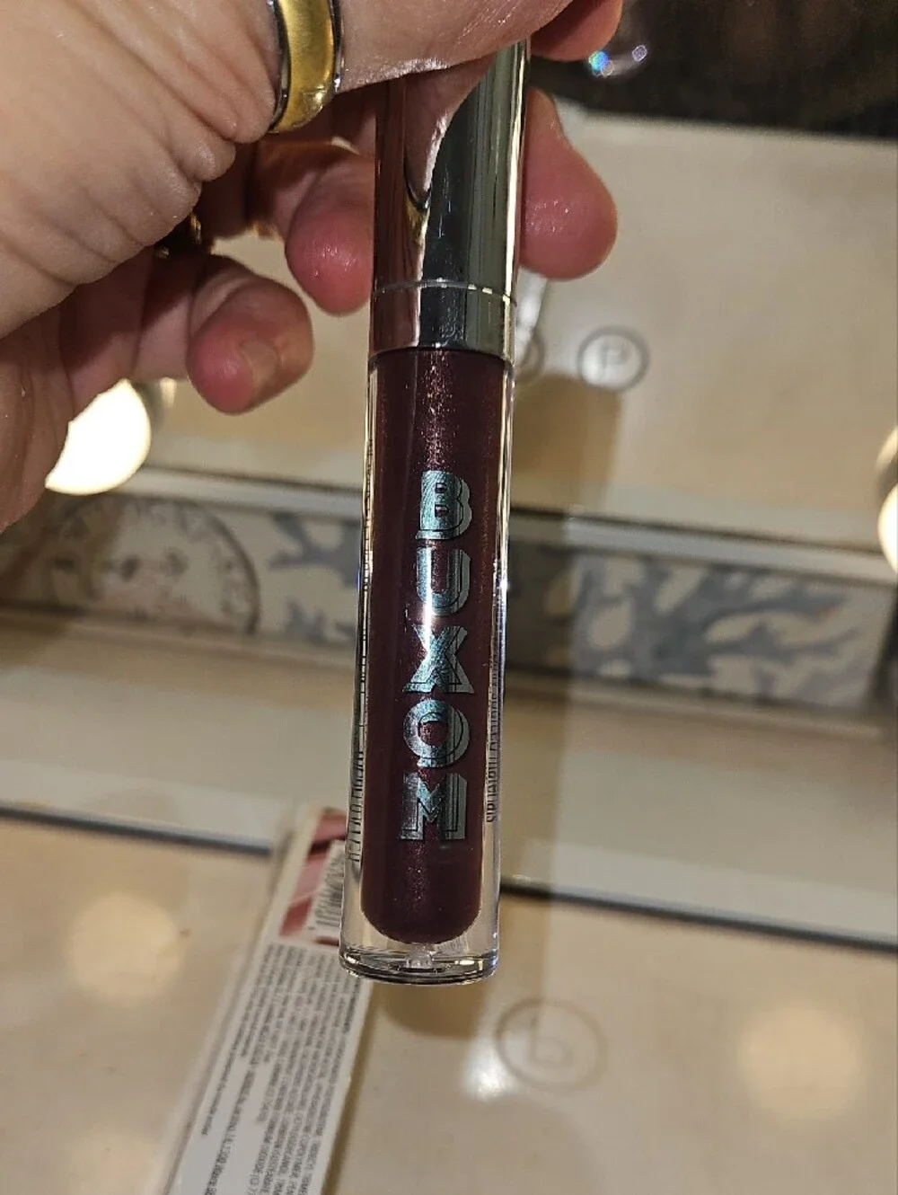 Buxom Full-On Plumping Lip Polish Gloss - Silver & White Packaging