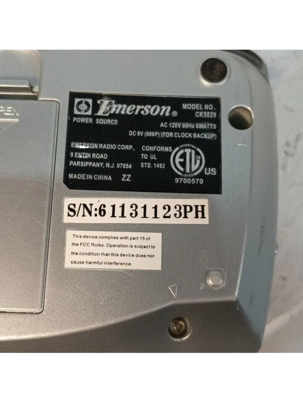 Emerson pre owned