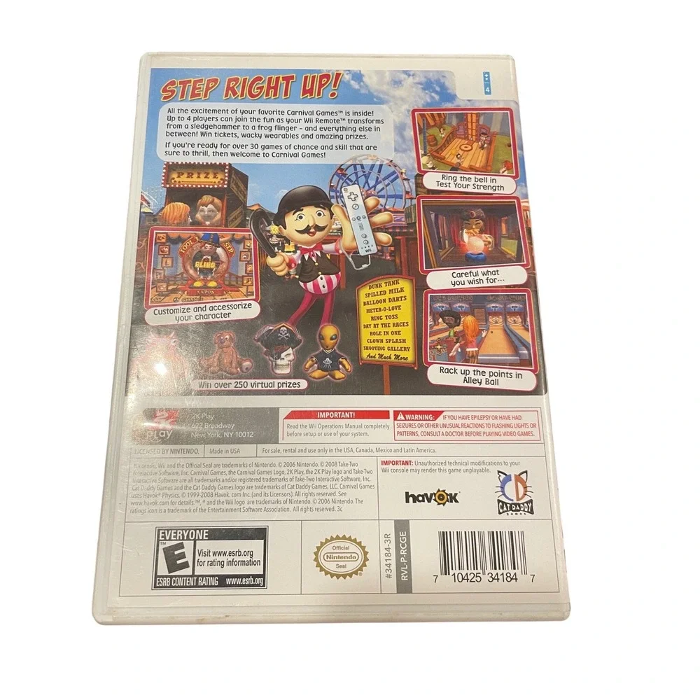 Nintendo carnival games