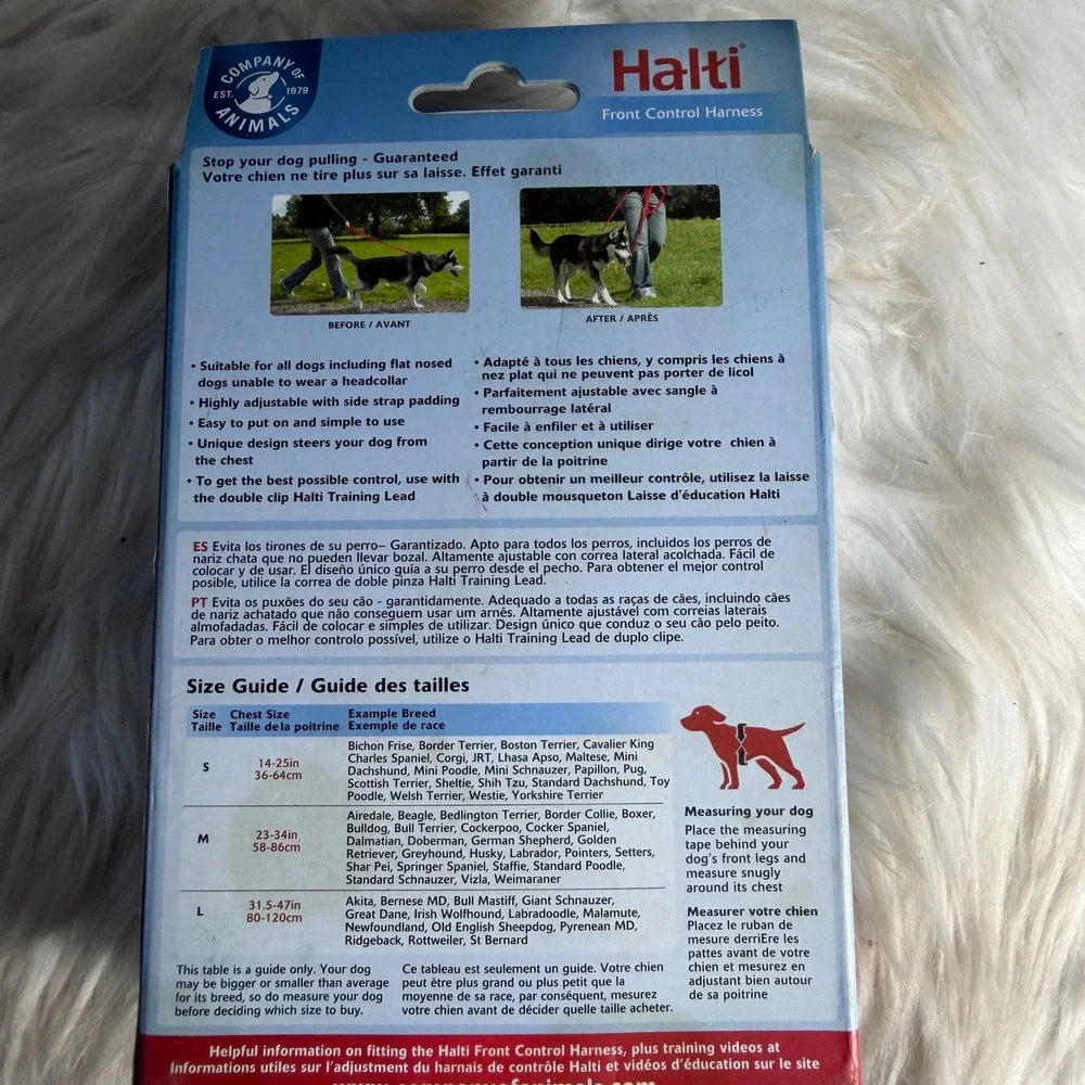 Halti front control