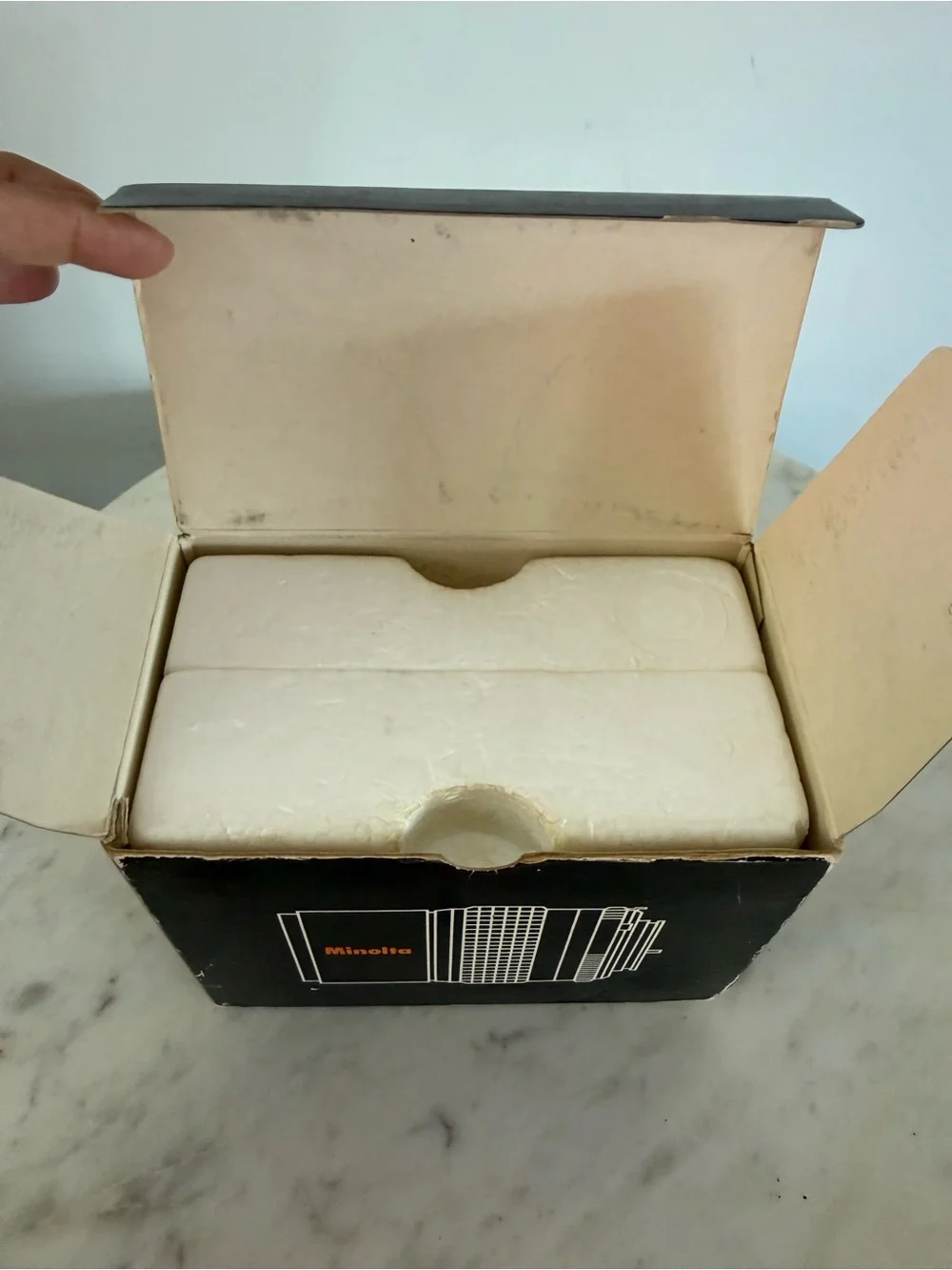 Minolta accessory packaging
