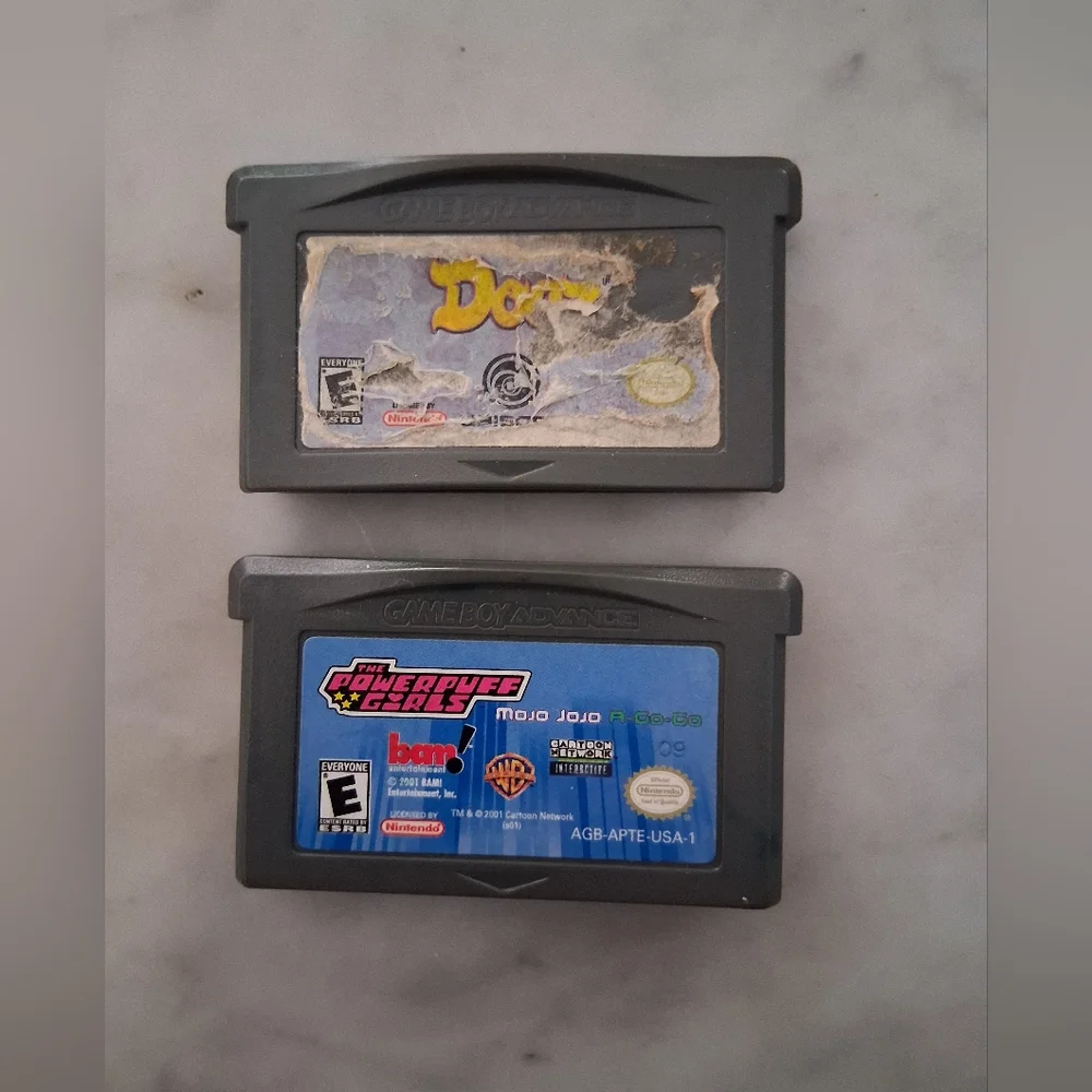 Bundle of 2 Game Boy Advance Games – Dogz & Powerpuff Girls Mojo Jojo A Go-Go