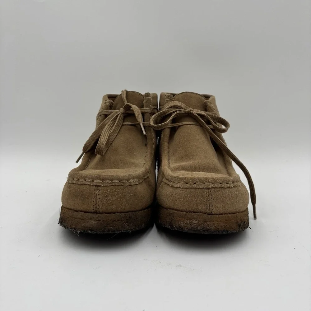 GBX tan suede