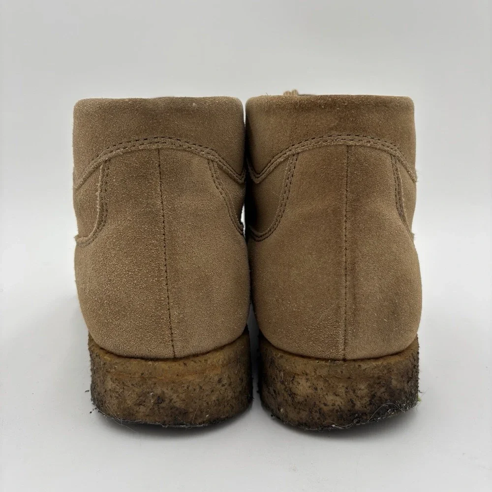 GBX tan suede