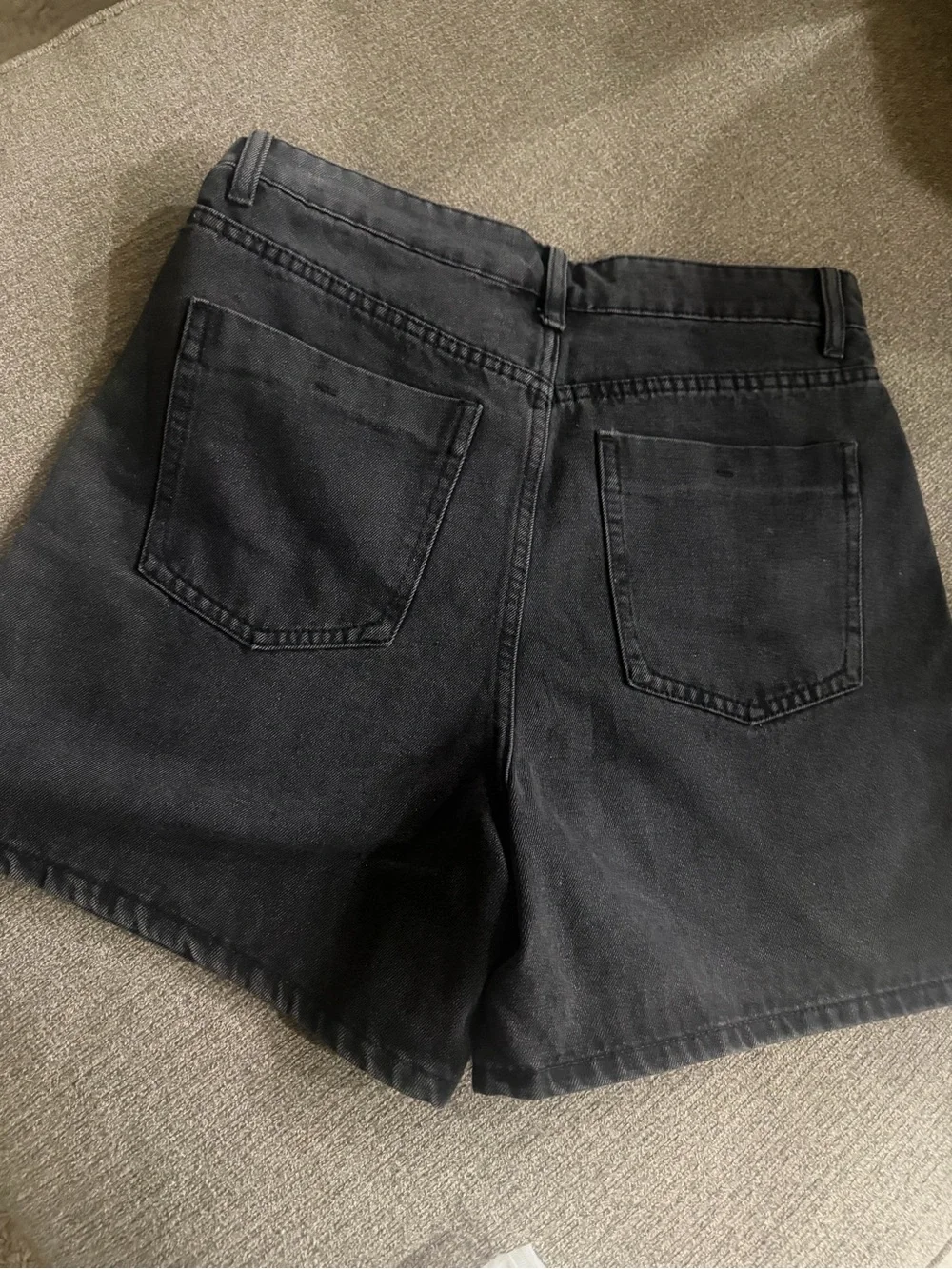 One Loved Babe black denim