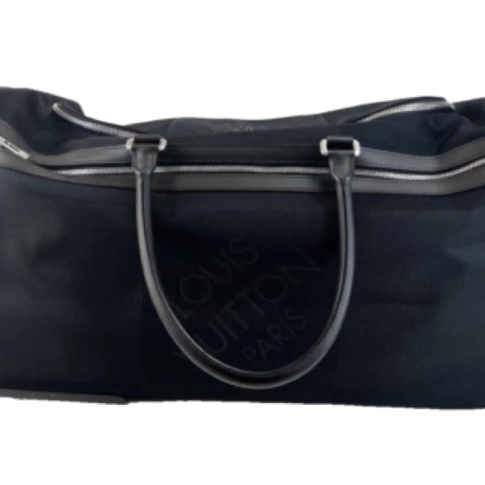 Louis Vuitton Damier Geant Eole 60 Rolling Travel Suitcase / Duffle Bag w/ COA
