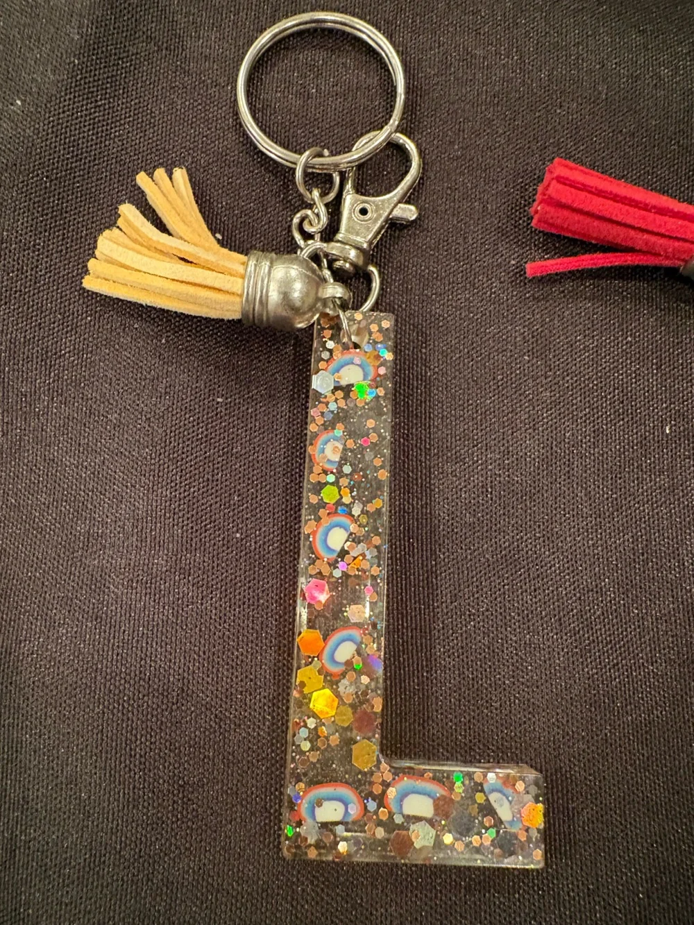 Handmade resin keychains