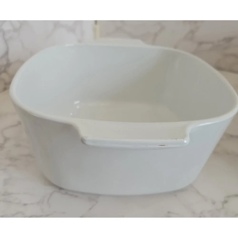 Vintage 3 Qt. Cassoral Collectable Corningware Dish With Lid Poppy Design‎