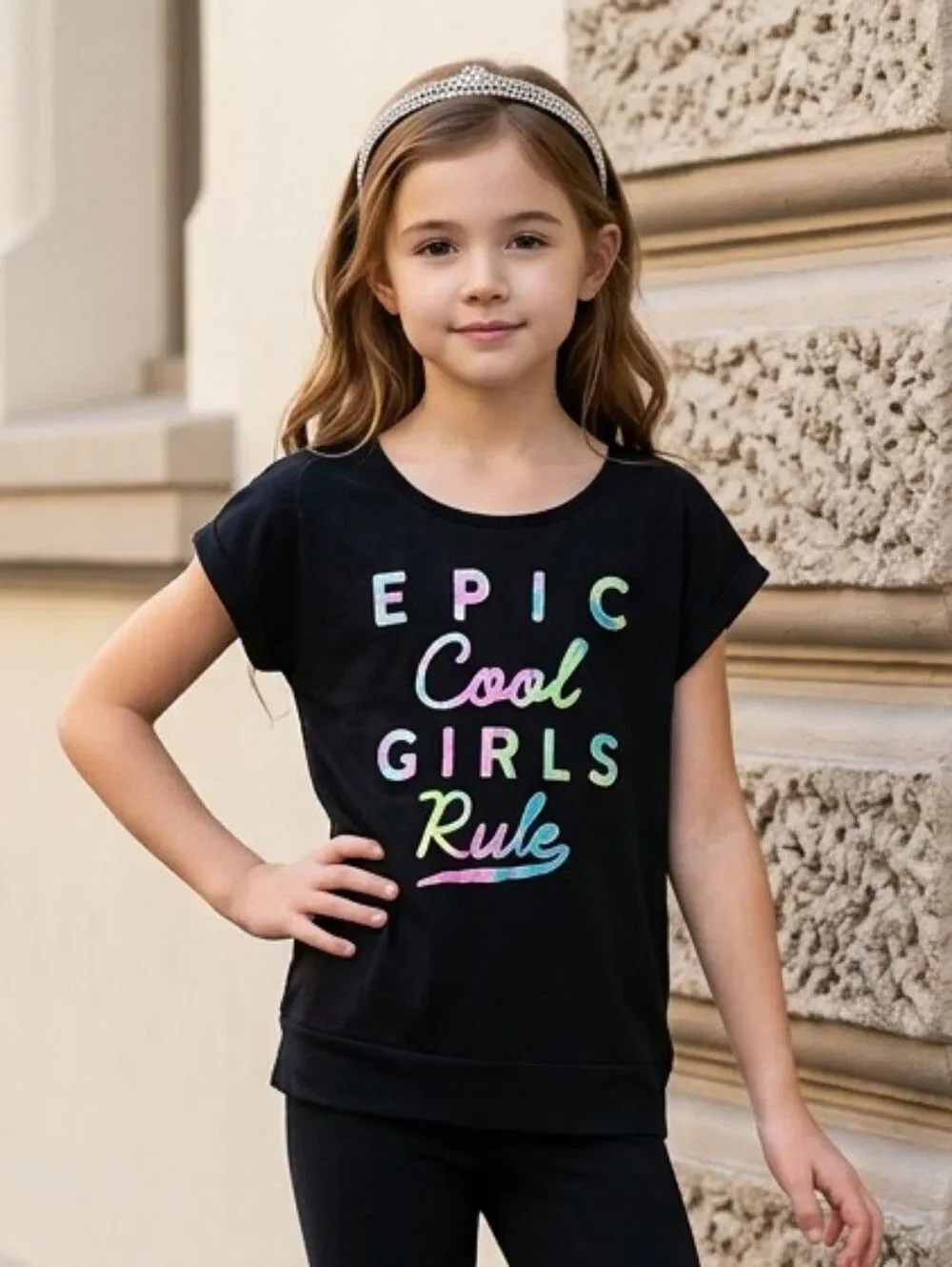 Justice Girls 8 Black 