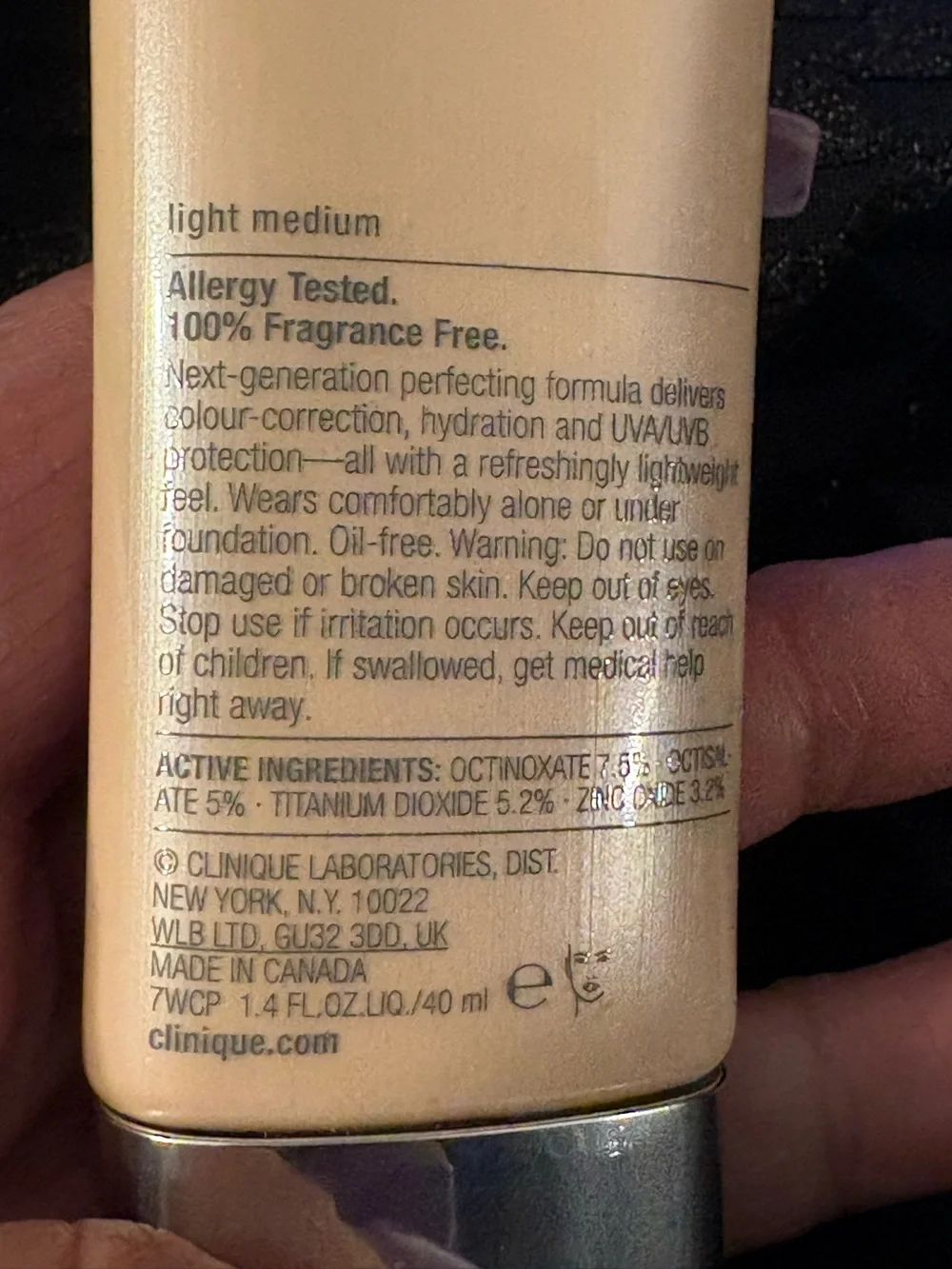 Clinique moisture surge