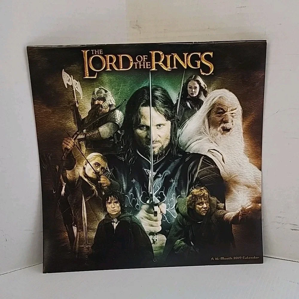LORD OF THE RINGS 2018 Calendar Orlando‎ Bloom