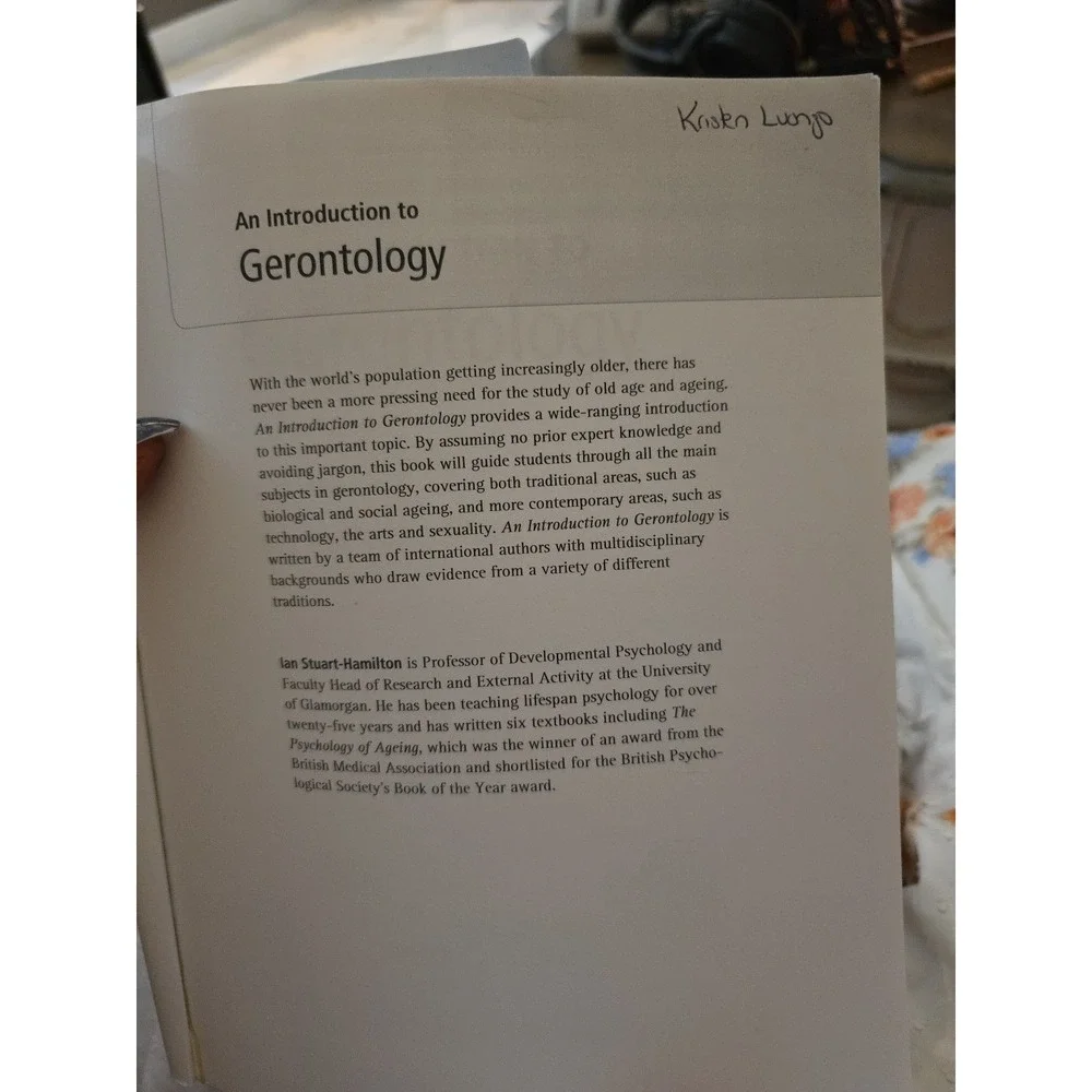 N/A introduction gerontology