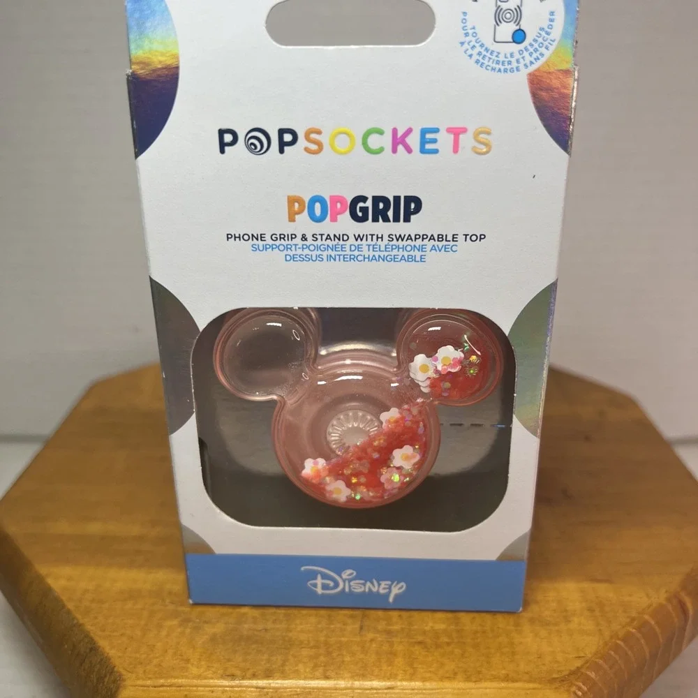 PopSockets PopGrip Cell Phone Grip & Stand - Earidescent Daisy Charm Mickey‎