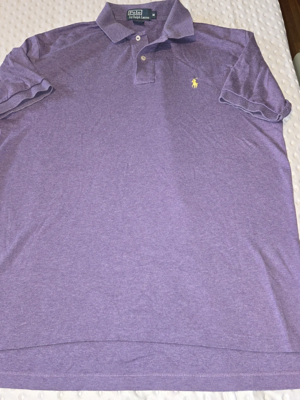 Men’s Size Medium Polo‎ by Ralph Lauren Purple Polo Shirt Short Sleeve