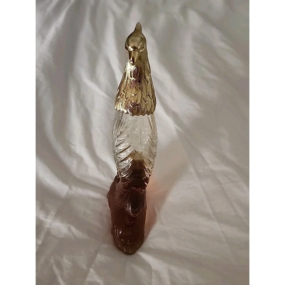 AVON Mid‎ Century Bird Of Paradise/ Peacock 5oz Bottle Decanter 60s 70s Vintage