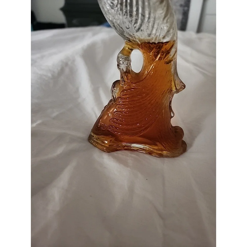 AVON Mid‎ Century Bird Of Paradise/ Peacock 5oz Bottle Decanter 60s 70s Vintage