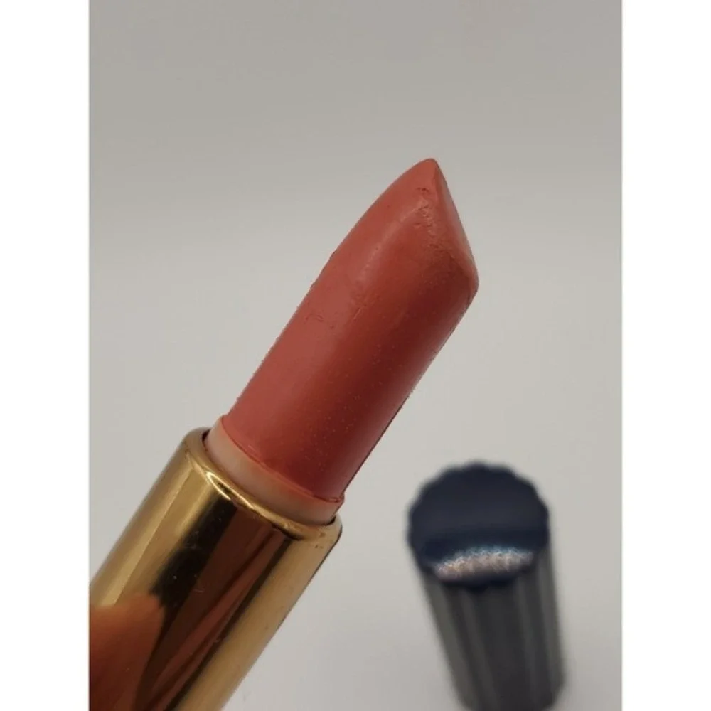 Vintage Estee Lauder All‎ Day Lipstick NECTAR Navy Ribbed