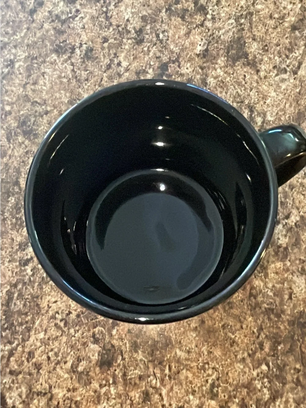 Laurel Burch Black Ceramic Mug with Orange Cat and Multicolor Mane