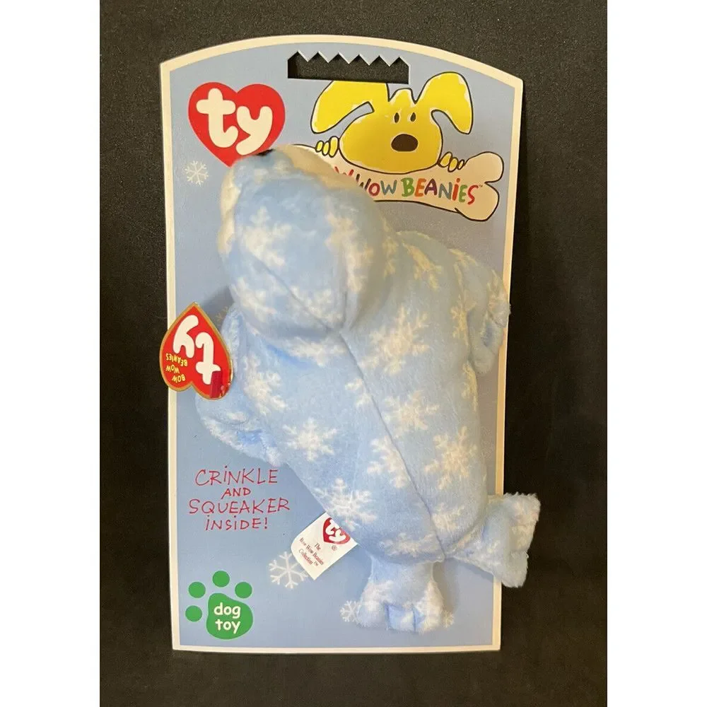 TY‎ BOW WOW BEANIES BLUE SEAL NIP DOG TOY