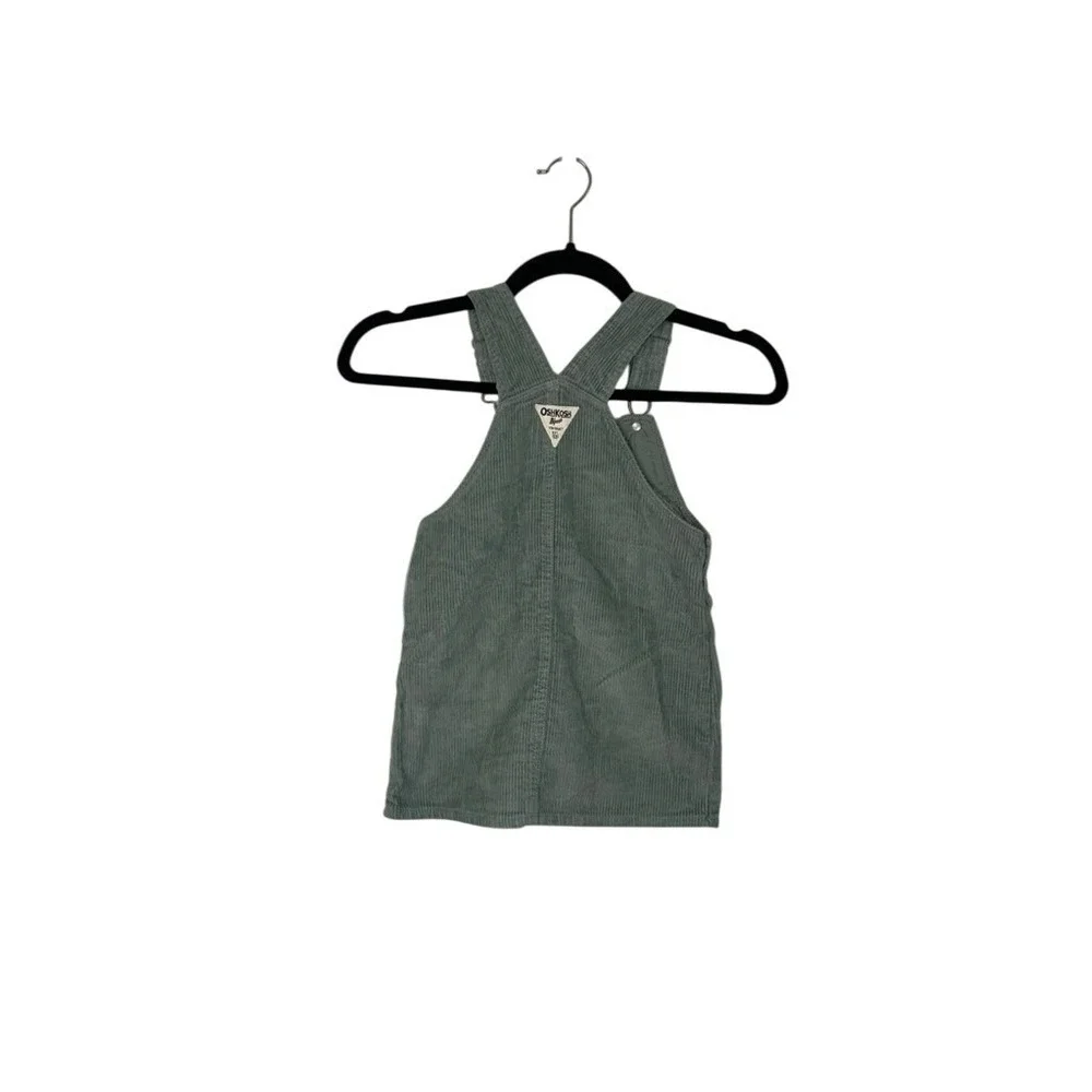 OshKosh Bgosh Corduroy‎ Overall Dress - Kids Size 3T - Sage Green