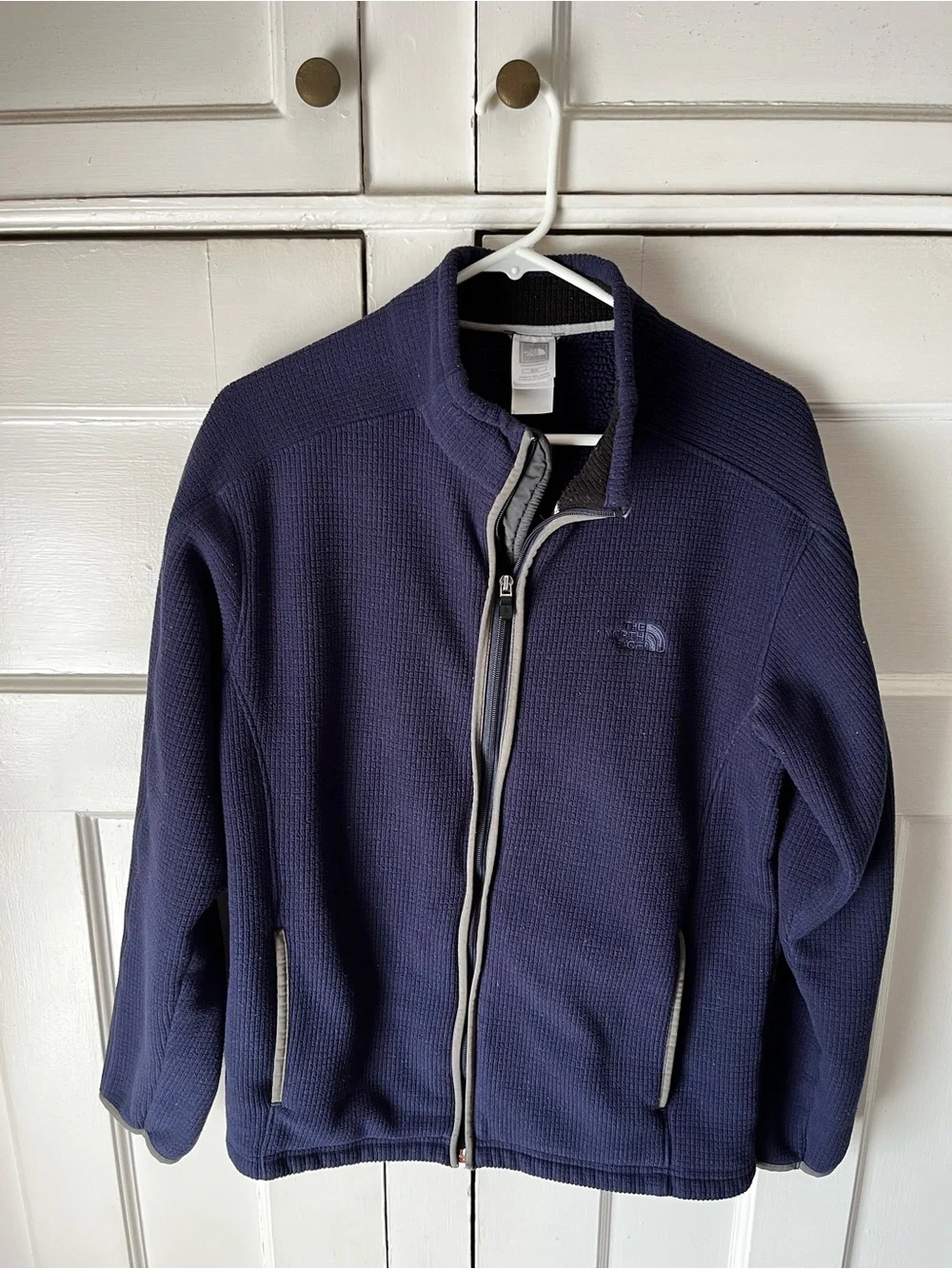 The North Face - Navy Full-Zip Fleece Jacket - Men’s Size M
