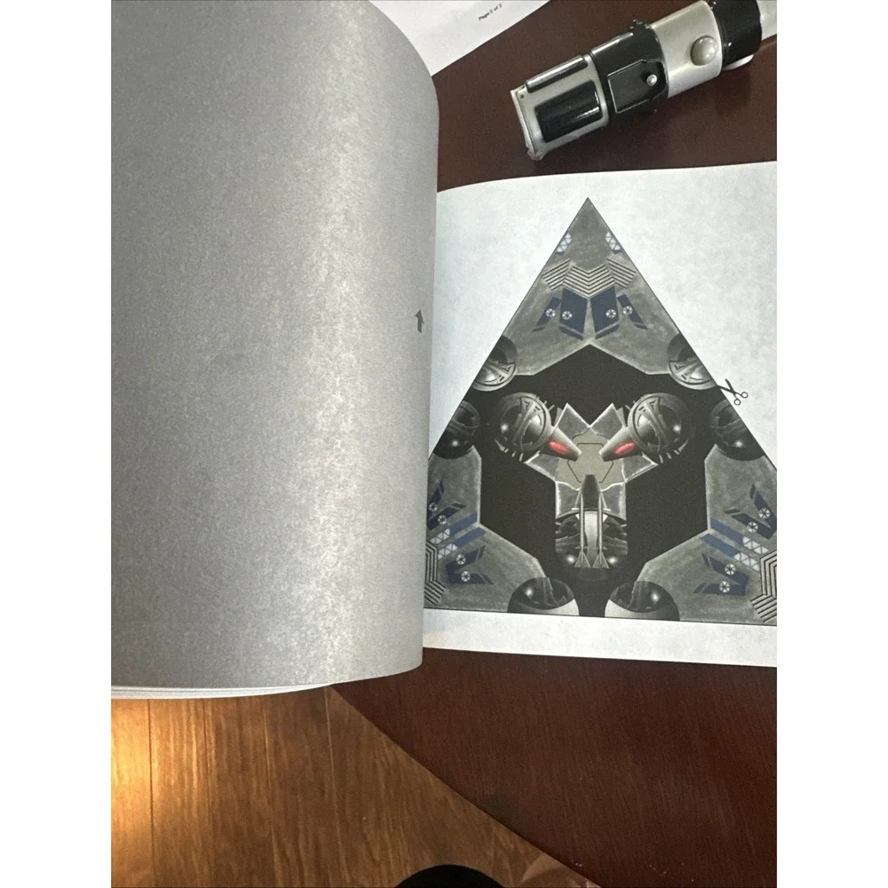 Star Wars General Phasma Innovative Designs‎ Light-Up Journal & Origami Book