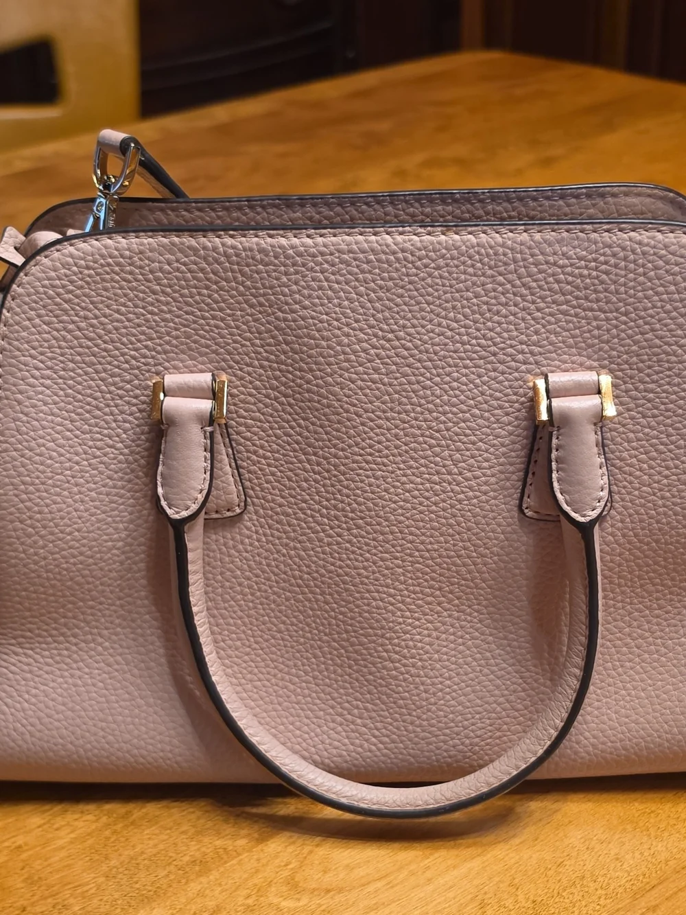Michael Kors pebbled leather