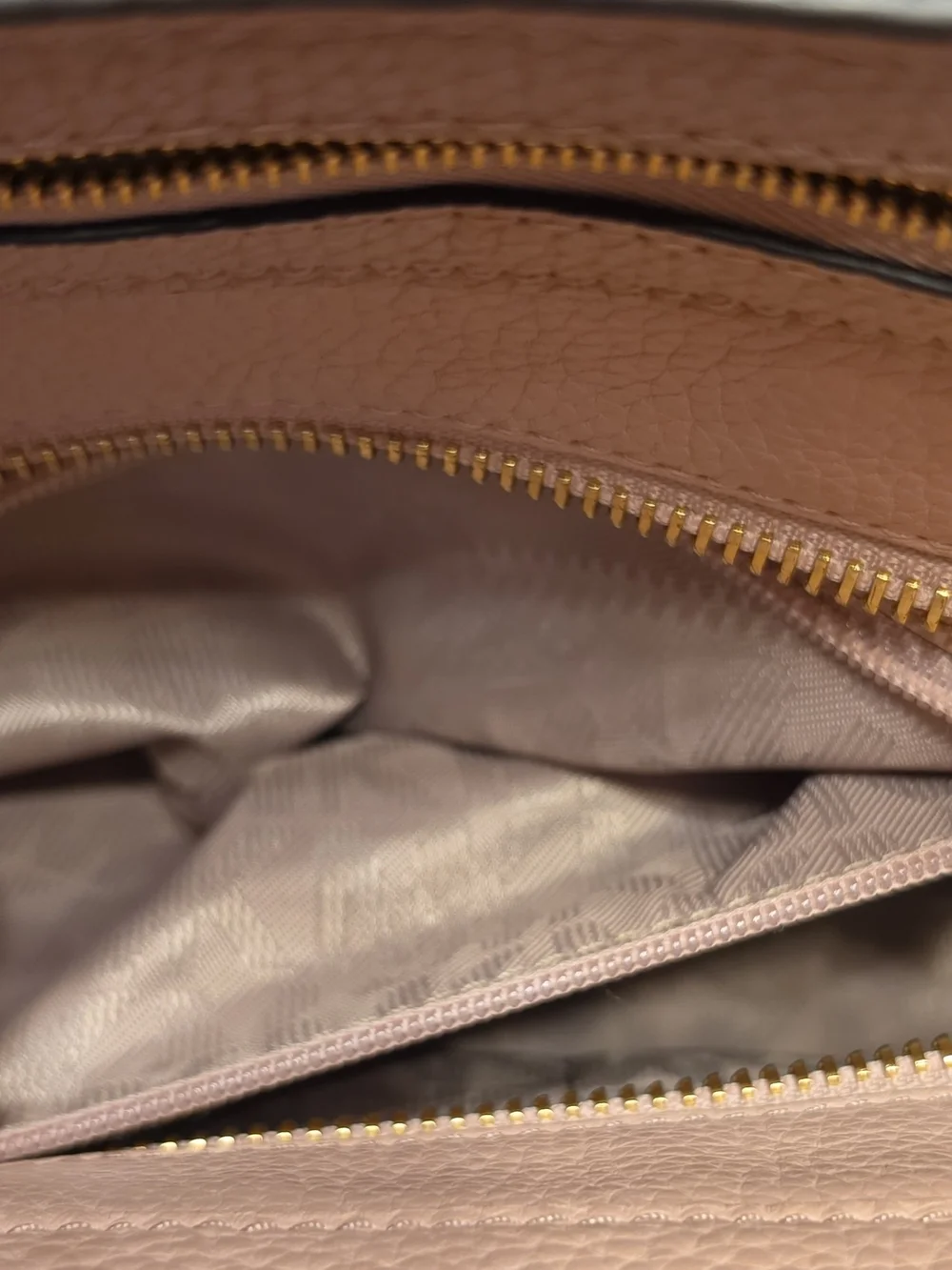 Michael Kors pebbled leather
