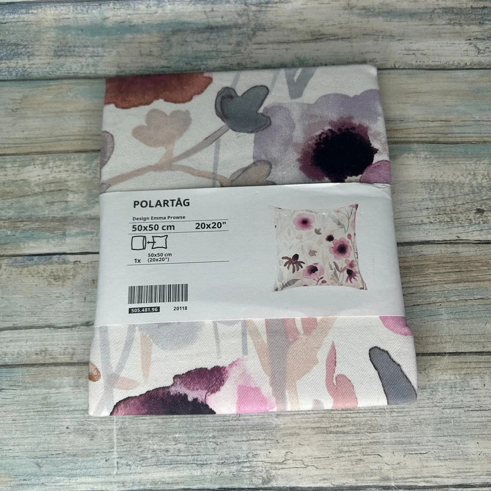 IKEA floral cover