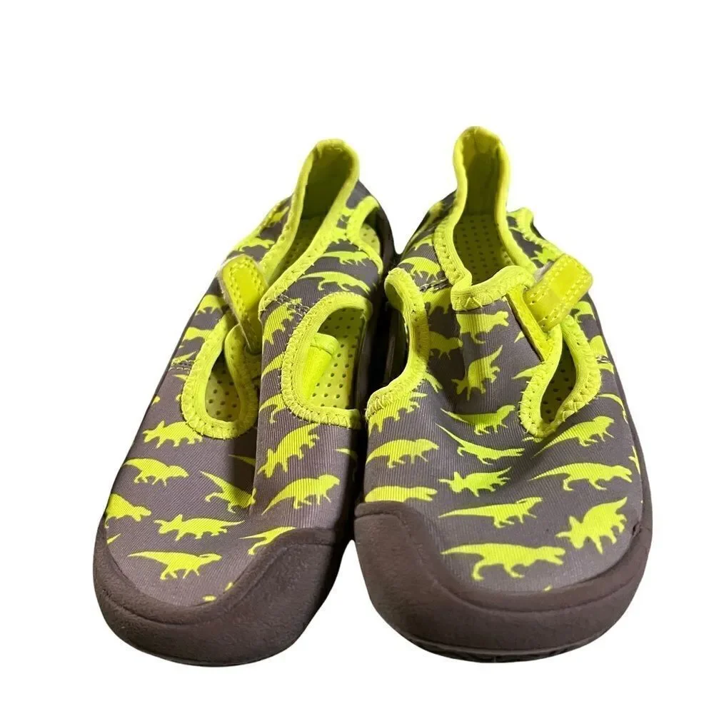 Kids unisex water sandals with dinosaur print‎
