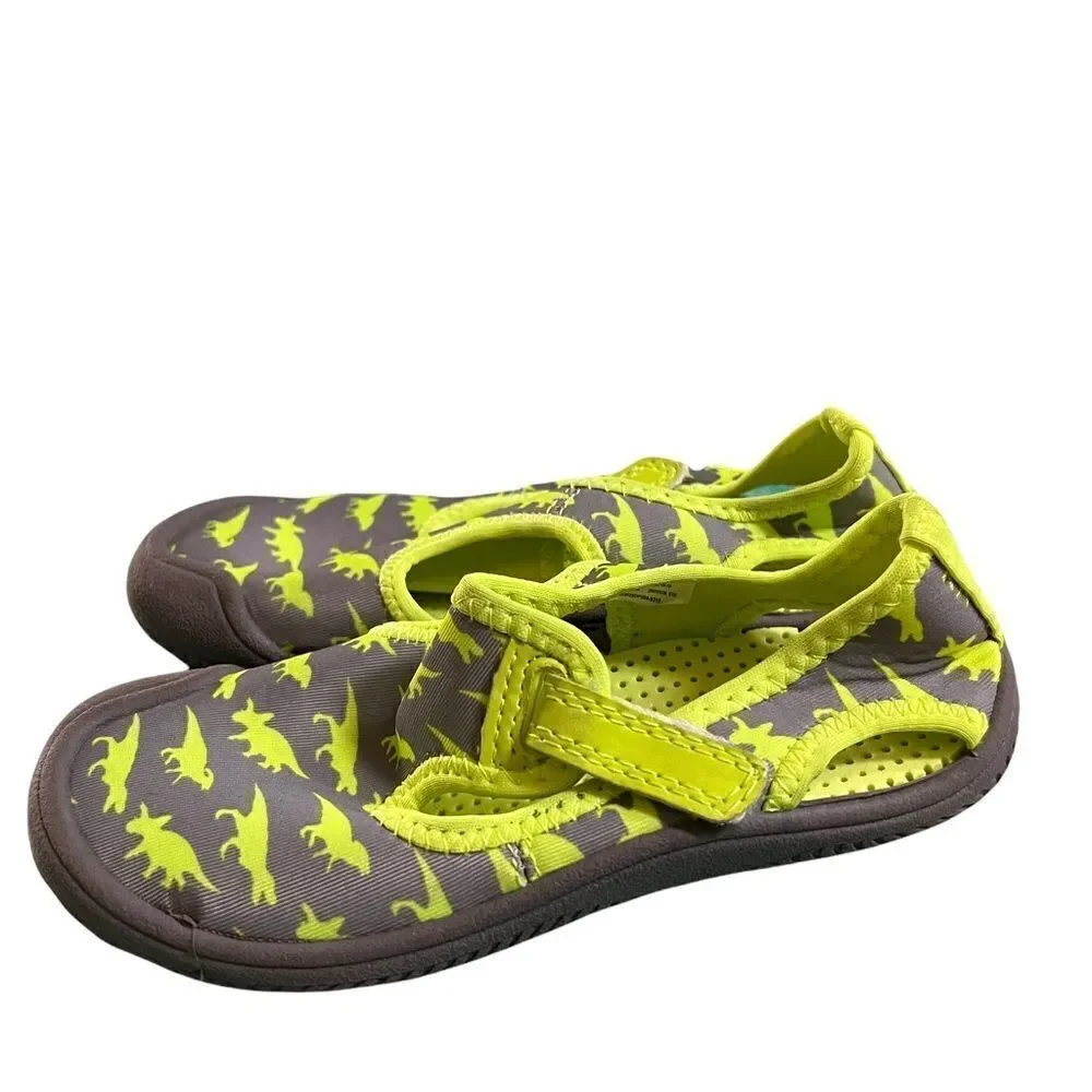 Kids unisex water sandals with dinosaur print‎