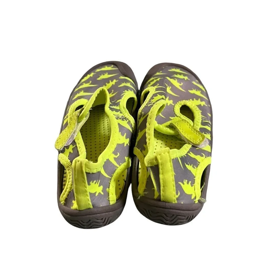 Kids unisex water sandals with dinosaur print‎