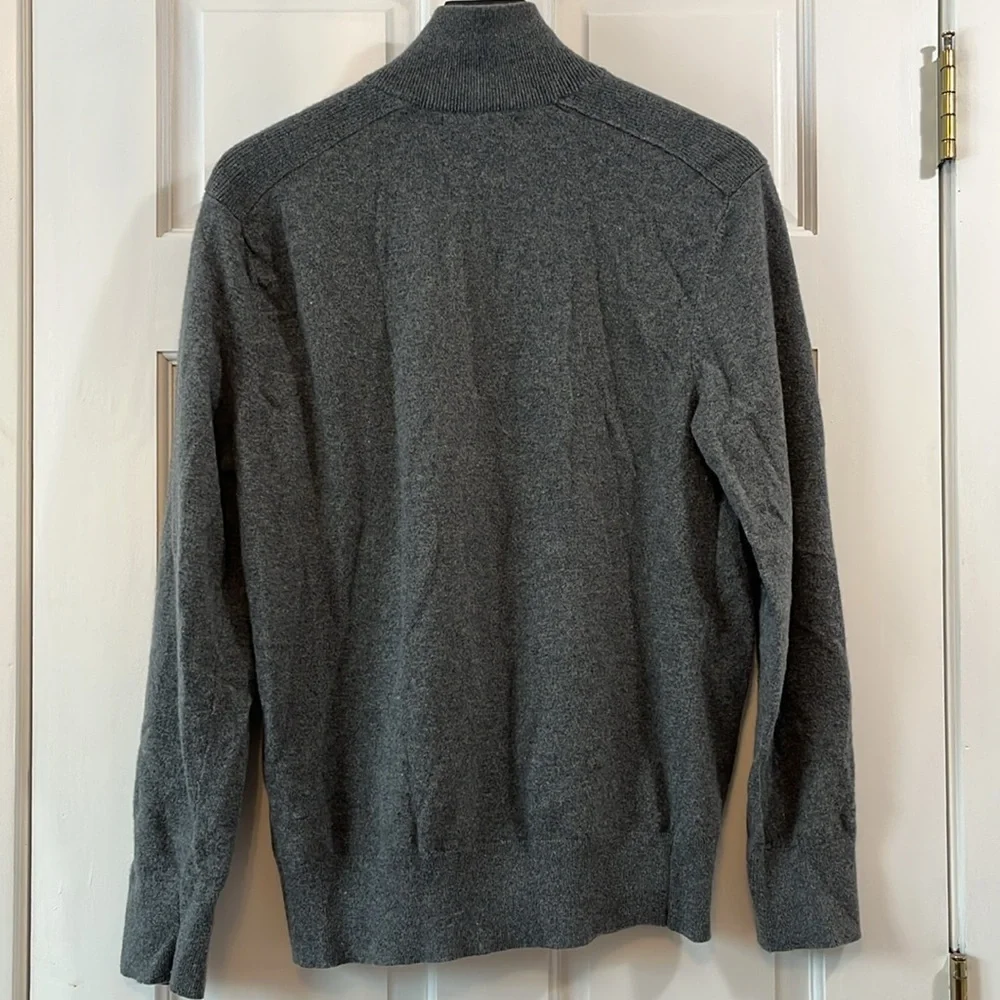 Banana Republic Italian Yarn Mock Neck Merino Wool Sweater - Size Large