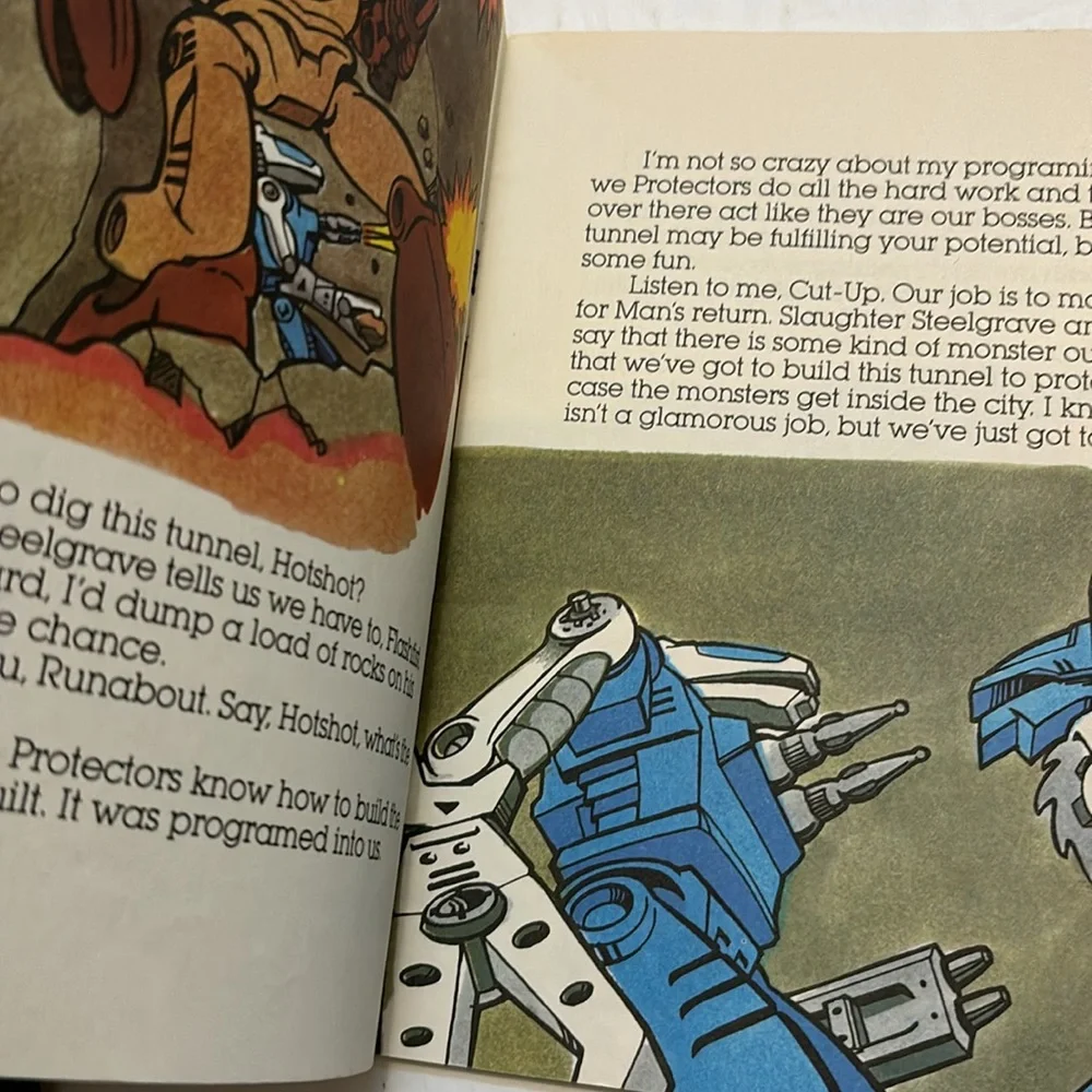 Starriors 1984 STARRIORS Book Tunnel of Doom Odyssey I One Vintage book