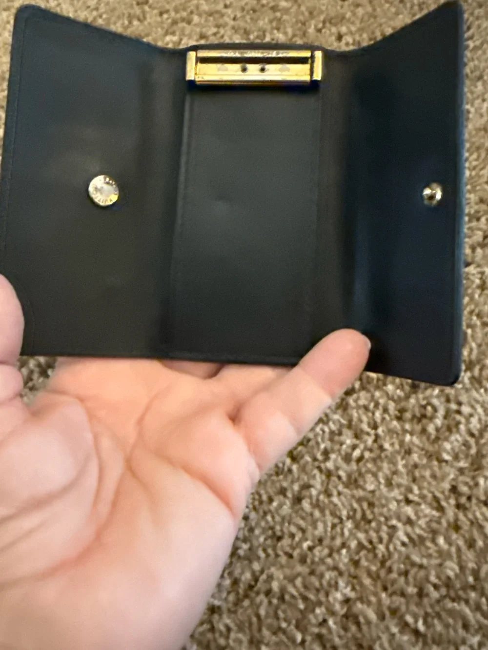 Louis Vuitton sleek patent
