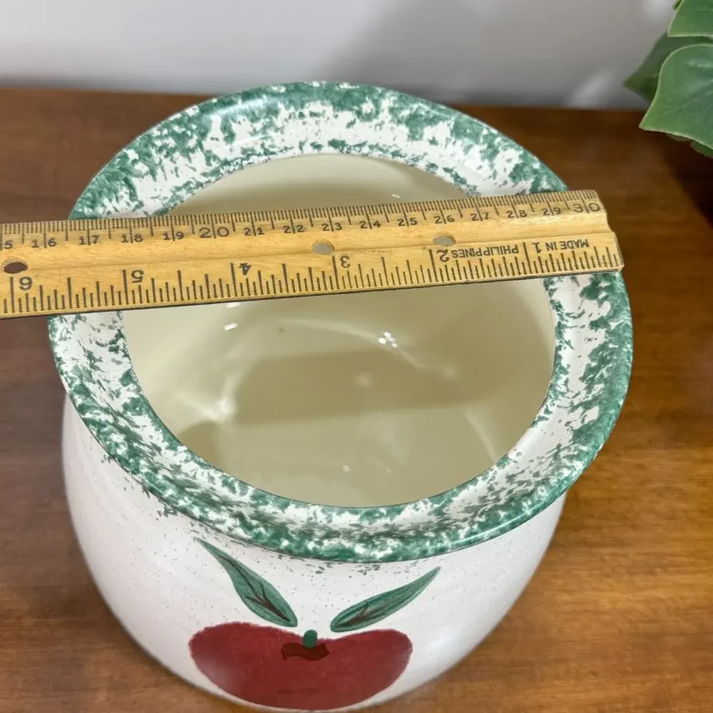 Handmade ceramic jar