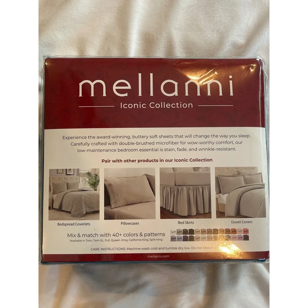 Mellanni two wash brushed