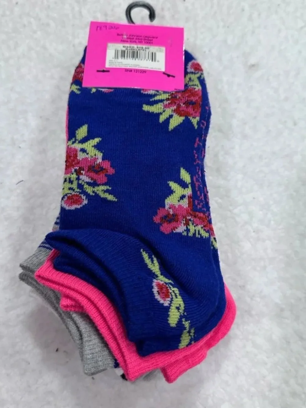 BETSEY JOHNSON LOW CUT SOCKS - 6 PAIR