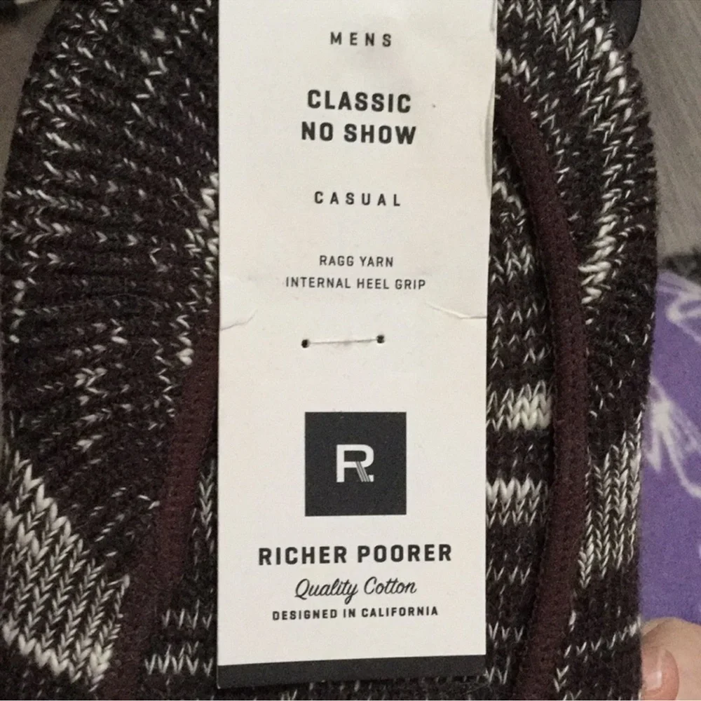 Richer Poorer yarn men’s marled