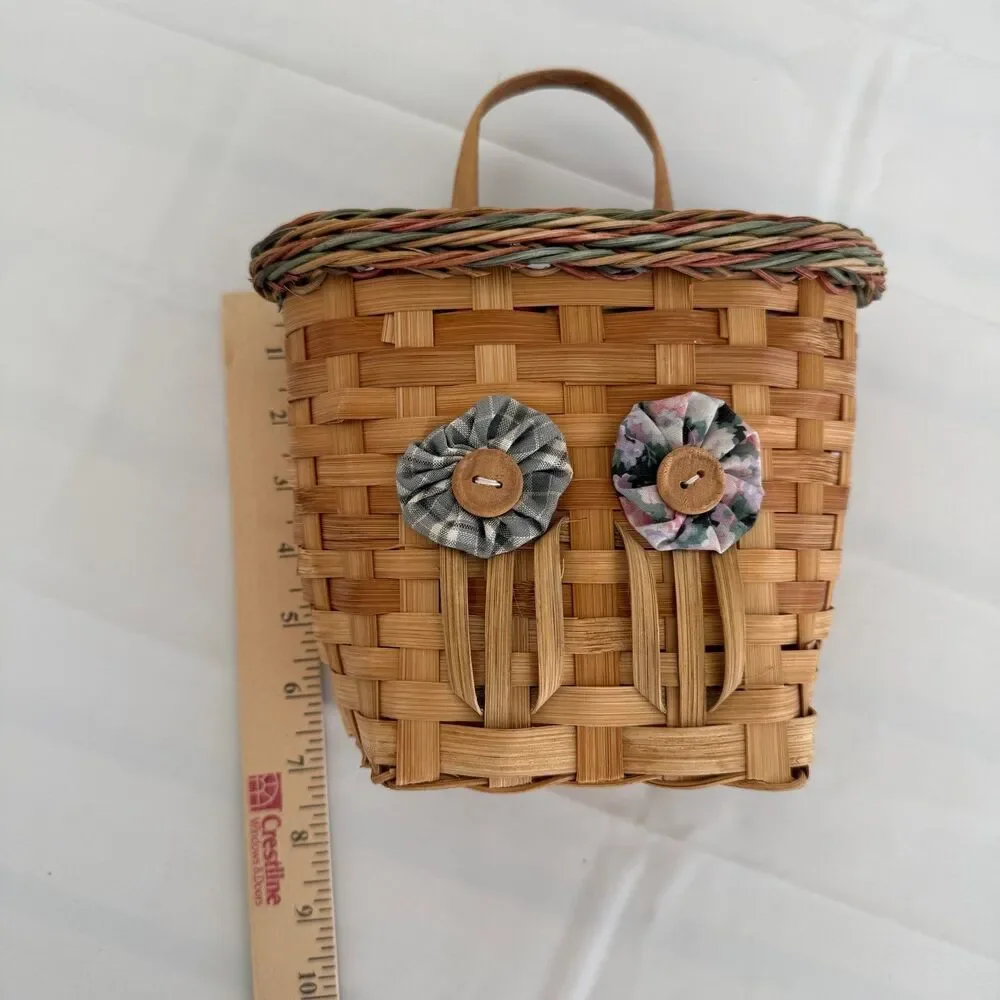 Handmade vintage woven